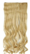 Clip Haarteil gelockt Beach Blond