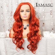 Lace Front Perücke 16 Rot