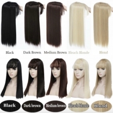 Topper Toupee Haarteil Dark Brown