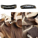 Clip Haarteil gerade Ash Blond 8