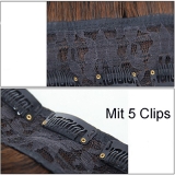 Clip Haarteil gelockt Beach Blond