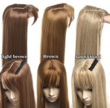 Topper Toupee Haarteil Brown