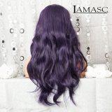 Langhaar Perücke 2 Violet gewellt